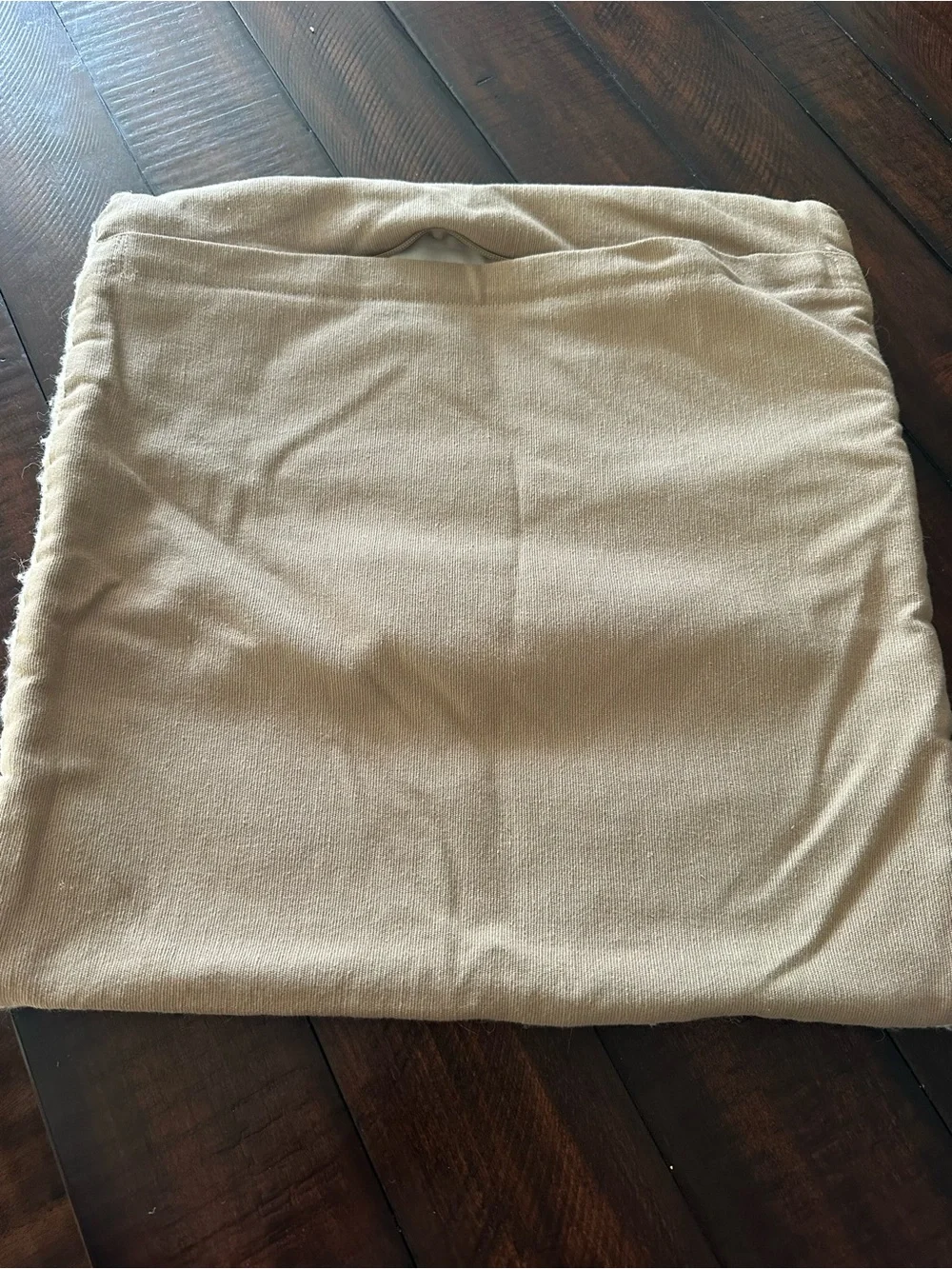 Pottery Barn Cream Textured Knit Accent Pillow Cover